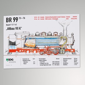Plakat - Altbau VII K gezeichnet