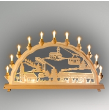 Lichterbogen Motiv Oberwiesenthal doppelt