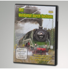 NEU DVD "Mit Volldampf durch Sachsen"