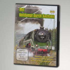 NEU DVD "Mit Volldampf durch Sachsen"