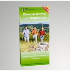 Wanderkarte Umgebung Oberwiesenthal