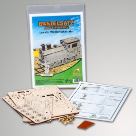 Bastelsatz Holzeisenbahn
