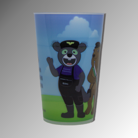Trinkbecher Maskottchen