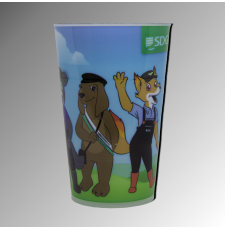Trinkbecher Maskottchen
