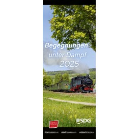 Kalender 2025 "Begegnungen unter Dampf" klein
