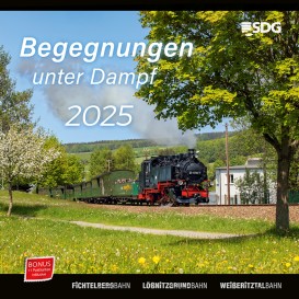 Kalender 2025 "Begegnungen unter Dampf" groß